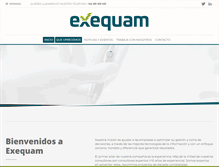 Tablet Screenshot of exequam.com